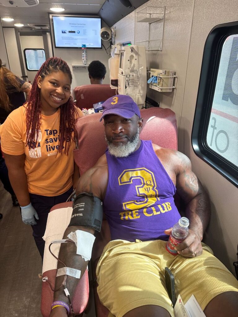 New Omega Psi Phi Chapter Blood Drive Starts Strong Blood Bank of